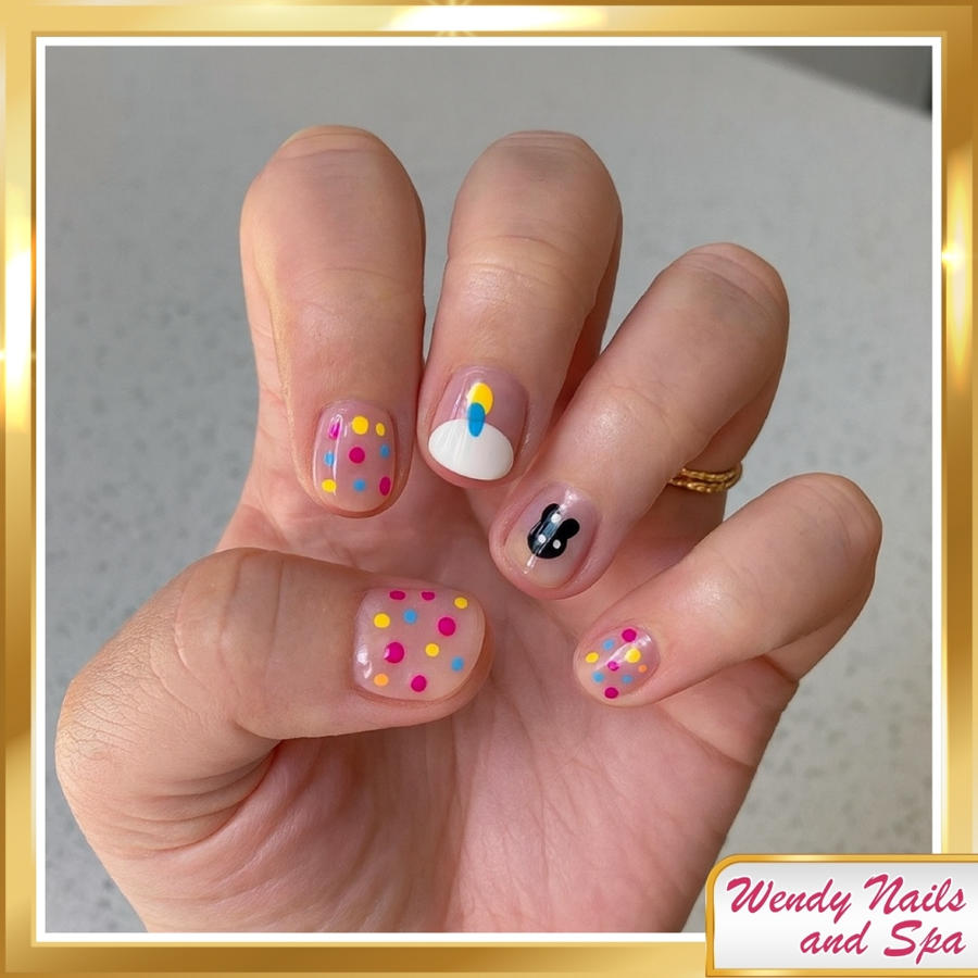 Halloween nail design